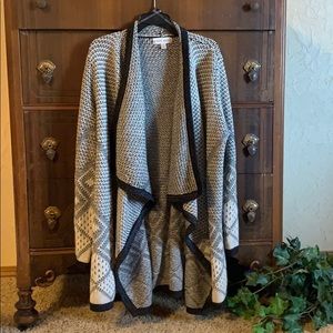 Geometric pattern Cardigan